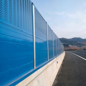 Panneau de barrière acoustique en acier galvanisé pour autoroute, réduction <span class=keywords><strong>du</strong></span> bruit extérieur, <span class=keywords><strong>mur</strong></span> acoustique pour routes et autoroutes - Product Image 4