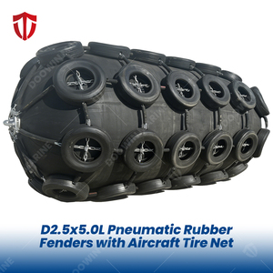Ailes de protection pneumatiques en caoutchouc Yokohama pour quai maritime avec couches de cordons de pneus, conformes à la norme ISO 17357 - Product Image 6