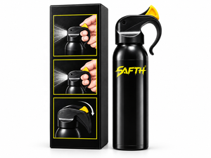 Spray di Difesa Personale Mark Spray Portatile con Manico, Portachiavi a Lungo Raggio (fino a 26-39FT), Appositamente Progettato per Donne, 260 ml - Spray Will Cry - Product Image 1