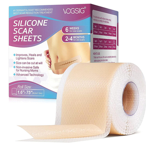 Keloid đi tấm trong suốt bao gồm silicon loại bỏ vết sẹo vá cho vết sẹo - Product Image 4