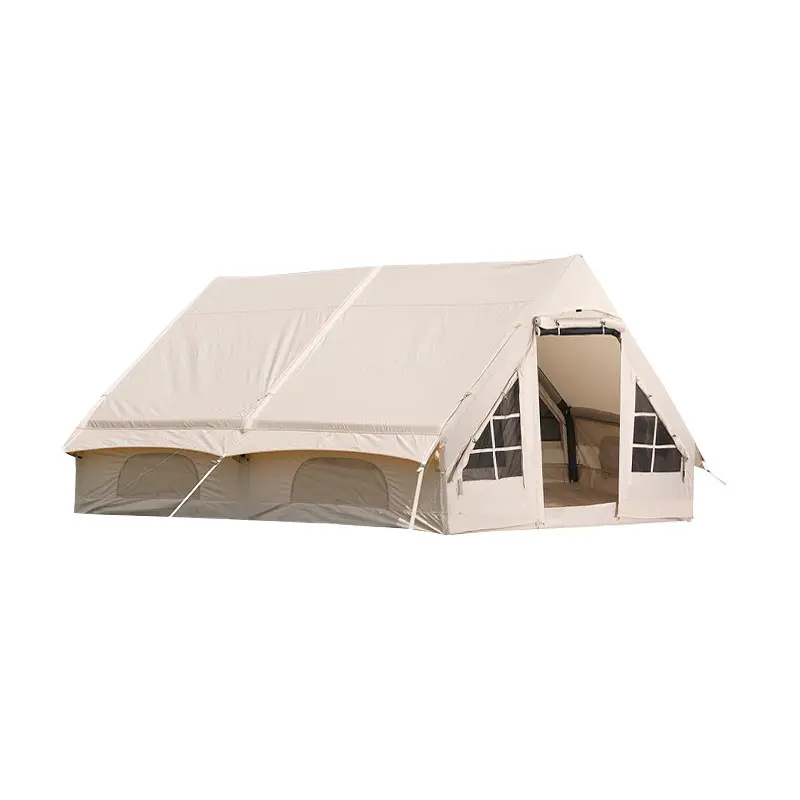 New trend cold weather heat insulated inflatable outdoor winter tents camping outdoor sun shade sleeping air inflatable tents
