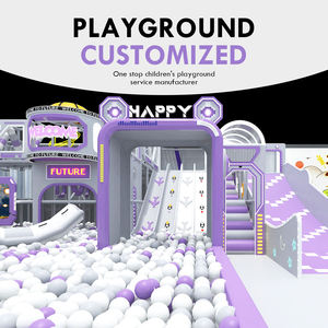 Équipement de terrain de jeu intérieur pour enfants Beilai, personnalisé, doux, sécurisé, rembourré, zone pour tout-petits, jouets éducatifs, utilisation à domicile, hôtel, capacité maximale - Product Image 1