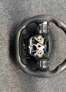 Volant <span class=keywords><strong>sport</strong></span> MLF2 en fibre de carbone véritable et cuir pour <span class=keywords><strong>Corolla</strong></span> LC300 Land Cruiser <span class=keywords><strong>GR</strong></span> - Product Image 2