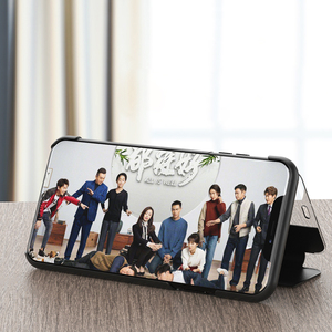 เคสหนัง PU แบบมีขาตั้ง สำหรับ Samsung S20FE, Psmart 2020, และ <span class=keywords><strong>iPhone</strong></span> 12 Pro Max 6.7 นิ้ว พร้อมช่องหน้าต่างด้านข้าง - Product Image 3