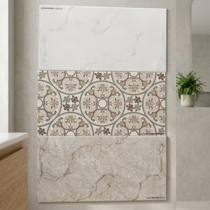 30x60cm 300x600mm 12x24 azulejos de pared de cerámica decorativos 3D para materiales de construcción de interiores de villas para desarrolladores de edificios - Product Image 1