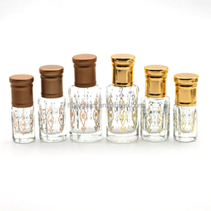 Parfum Cologne Pria, Minyak Esensial Roll-On Attar 6Ml, Parfum <span class=keywords><strong>Oud</strong></span> Manis, Botol Kaca Wangi - Product Image 2
