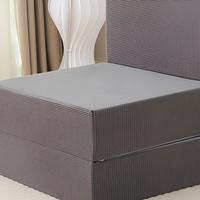 Canapé-lit pliable convertible multi-positions, siège lounge gain de place pour petites pièces