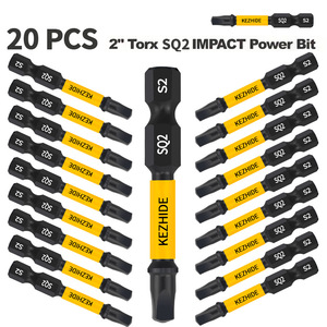 Kezhide <b>Torx</b> Sq2 Impact Power <b>Bit</b> 2 Inch S2 Steel For Impact Driver - Product Image 3