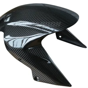 Carbon Fiber Custom Motorrad teile Front Kotflügel für Kawasaki Z1000 2007-2009