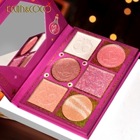 Palette Halloween Kevin Coco 2-en-1 : Blush, Highlighter et Contour 6 Couleurs – Stock Limité – Vente en Gros