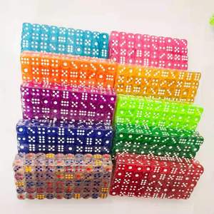 16Mm D6 Acrylic Đa Diện <span class=keywords><strong>Dice</strong></span> Set Với Góc Vuông Chấm Nhiều Màu Đồ Chơi & Phụ Kiện Tùy Chỉnh Trò Chơi <span class=keywords><strong>Dice</strong></span> Cho Dnd Trò Chơi - Product Image 1