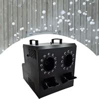 Machine à brouillard et à bulles LED RGBW 4-en-1 SP 2 têtes avec télécommande DMX, construction métallique pour mariages et scènes musicales