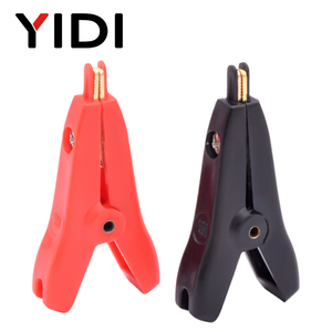 YIDI YD25B-5 5A Bateria Jumper Cabo Pequeno Plano Isolado Vermelho Preto Branco Crocodilo Primavera Teste Clipe Kelvin Jacaré Clamp - Product Image 4