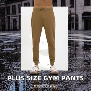 Pantalones Deportivos Casuales para Hombre, Ligeros, de Cintura Media, Rectos, Impermeables, para Gimnasio, Fitness, Tallas Grandes, Primavera - Product Image 2