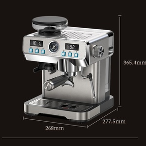 Cafetera Espresso Inteligente Totalmente Automática con Doble Pantalla, 20 Bares, de Grano a Taza, con Sistema de Alivio Automático - Product Image 2