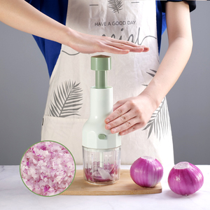 Tay Báo Chí Trái Cây Rau Chopper tỏi hành tây tiêu mini xử lý thực phẩm Hướng dẫn sử dụng thực phẩm Chopper - Product Image 3