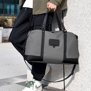 Bolso de viaje de un solo hombro, bolsa de lona impermeable de poliéster para gimnasio, bolsa deportiva de moda personalizada para hombres - Product Image 4