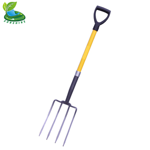 <span class=keywords><strong>Fourche</strong></span> de <span class=keywords><strong>jardin</strong></span> en acier au carbone SUNSHINE Heavy Duty avec poignée ergonomique en D - Product Image 3