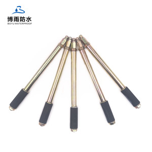 Brass Color <b>Waterproof</b> Injection Packers 13*150mm A15 Grouting Packers for Warehouse Concrete Park Use - Product Image 2