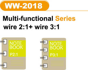 WW2018 Suministro de Fábrica Máquina Perforadora y Encuadernadora 3:1 y 2:1 para Espirales de Alambre, Bobinas, Encuadernación de Calendarios y Creación de Cuadernos - Product Image 4