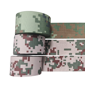 Vente flash : <span class=keywords><strong>sangle</strong></span> en polyester camouflage à chevrons élastique de 25 mm et 50 mm pour sac, vêtements d'entraînement - Product Image 5