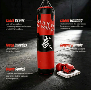 <span class=keywords><strong>Sac</strong></span> <span class=keywords><strong>de</strong></span> <span class=keywords><strong>frappe</strong></span> en cuir personnalisé, vente directe usine, <span class=keywords><strong>sac</strong></span> <span class=keywords><strong>de</strong></span> <span class=keywords><strong>frappe</strong></span> lourd en cuir durable pour la gym, le taekwondo et la boxe - Product Image 1