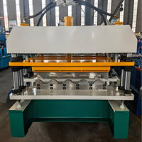 Machine de formage de tuiles en acier galvanisé PPGI à grande vitesse pour le marché africain