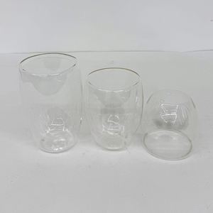 Pre-drilled 8oz 12oz 15oz Double Walled Insulated Snow Globe Stemless Red White Wine Glass Tumbler Coffee <b>Cup</b> - Product Image 3