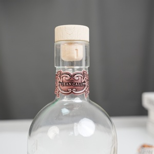 Tái Sử Dụng Cổ Điển Tùy Chỉnh Nhôm Dính Thực Phẩm An Toàn Cấp Kim Loại Nhãn Cho Rượu Vang & Bia Chai Bền Không Thấm Nước Thủ Công Sử Dụng - Product Image 2