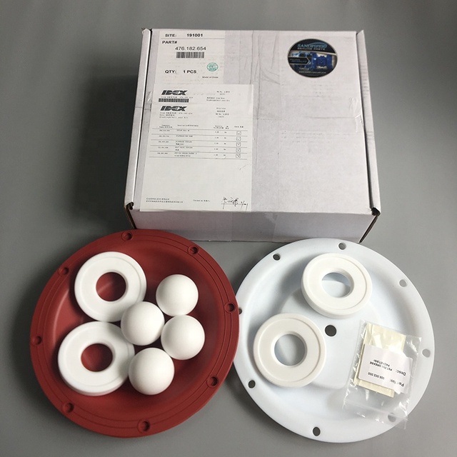 Sandpiper Wetted End Kit/diaphragm Repair Kit Including 2 or 4 Diaphragm 4 Ball Valve 4 Seat Valve Some O-ring 1 Grease Bag.