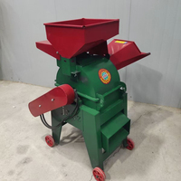 Broyeur de pailles ASL, broyage polyvalent, haute efficacité, capacité de 3 t/h, 220 V/380 V pour le broyage des pailles, du foin, des résidus de cultures, agricole