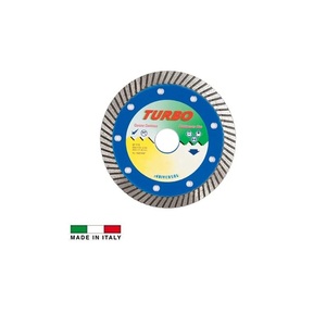 Disco diamantato Turbo 115 x 2,2 mm a bordo continuo per taglio di pietra, ceramica e marmo - Product Image 2