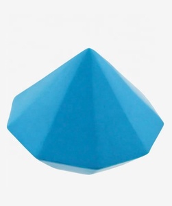 Bola antiestrés de piedras preciosas de espuma de PU con logotipo personalizado, juguete suave promocional, regalo para aliviar el estrés - Product Image 1
