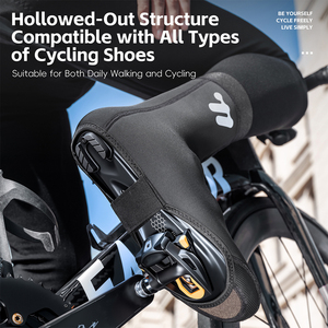 WEST BIKING <span class=keywords><strong>Couvre</strong></span>-<span class=keywords><strong>chaussures</strong></span> de vélo légers et chauds pour l'<span class=keywords><strong>hiver</strong></span>, <span class=keywords><strong>couvre</strong></span>-<span class=keywords><strong>chaussures</strong></span> de vélo de <span class=keywords><strong>route</strong></span>, sports de plein air, <span class=keywords><strong>couvre</strong></span>-<span class=keywords><strong>chaussures</strong></span> à crampons réfléchissants, accessoires - Product Image 3