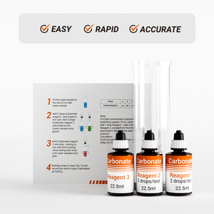 Hot Sale Carbonate Test Kit para Salt Pond Fresh Water Reagent Test para Aquarium Use - Product Image 5
