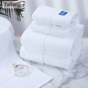 <span class=keywords><strong>Toallas</strong></span> de baño para la cara bordadas de lujo para <span class=keywords><strong>Hotel</strong></span> Spa, 100% algodón, Toalla blanca de colección de <span class=keywords><strong>Hotel</strong></span>, logotipo personalizado - Product Image 2