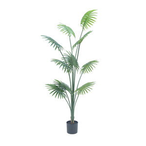 Planta Artificial en <span class=keywords><strong>Maceta</strong></span> <span class=keywords><strong>de</strong></span> Plástico para Interiores, Decoración <span class=keywords><strong>de</strong></span> Oficina, Boda, Hogar, Plantas Falsas, Vegetación Artificial - Product Image 4