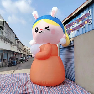 Inflatable ánh sáng người ngoài hành tinh quảng cáo Inflatable người ngoài hành tinh dễ thương Inflatable phim hoạt hình người ngoài hành tinh - Product Image 6