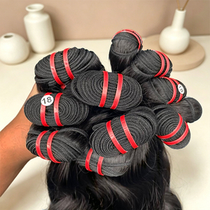 Extensioni di <span class=keywords><strong>Capelli</strong></span> Umani Indiani, Peruviani e Brasiliani, Vergini Grezzi 12A con Cuticole Allineate, Ondulati (Body Wave), Fornitore di <span class=keywords><strong>Capelli</strong></span> <span class=keywords><strong>Veri</strong></span> del Sud India - Product Image 3