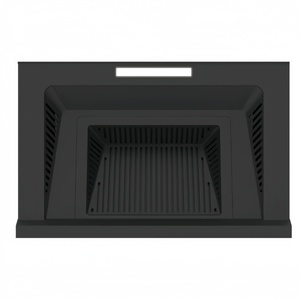 Hotte aspirante moderne noire ARCTURUS avec boutons multifonctions et éclairage LED pour la cuisine quotidienne familiale - Product Image 4