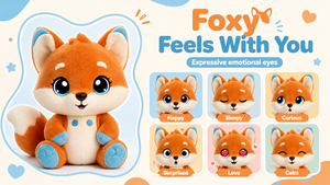 ของเล่นเพื่อนคู่ใจแบบโต้ตอบด้วยปัญญาประดิษฐ์ |   ของเล่นอัจฉริยะพร้อมระบบสั่งงานด้วยเสียง เทคโนโลยีคลาวด์ AI และการปรับแต่งแบบ OEM - Product Image 6