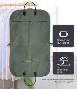 Bolsa de Ropa Oxford Gruesa de Lujo de 47 Pulgadas, Impermeable, para Viajes, con Asa de Cuero, Funda para <span class=keywords><strong>Traje</strong></span> Personalizada - Product Image 3