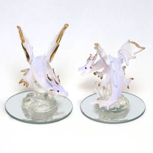 Lampwork Hand Geblazen Kleurrijk Glas Kleine <span class=keywords><strong>Dragon</strong></span> Art Beeldjes Op Maat Led Glas <span class=keywords><strong>Dragon</strong></span> Home Tafeldecoratie Cadeau Te Koop - Product Image 6