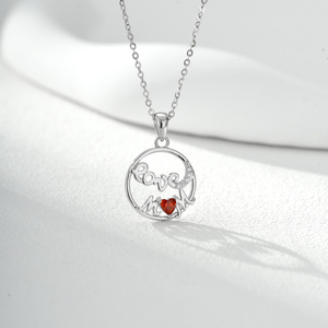 2025 regalo per la <span class=keywords><strong>festa</strong></span> <span class=keywords><strong>della</strong></span> <span class=keywords><strong>mamma</strong></span> dolce amore <span class=keywords><strong>collana</strong></span> in argento 925 placcato oro con fascino rotondo con zircone rodiato per la <span class=keywords><strong>mamma</strong></span> - Product Image 5