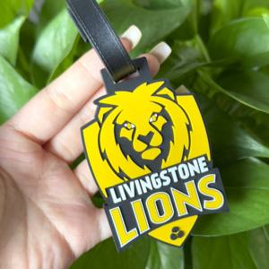 Nouvelle étiquette de bagage en PVC merveilleuse à la mode personnalisée et gaufrée pour sacs de ski marqueur de sports d'hiver Style tendance - Product Image 3