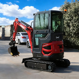 Mini-excavatrice sur chenilles avec godet et cabine pour moteur, PLC et boîte de vitesses, certifiée EPA, fabriquée en Chine - Product Image 2