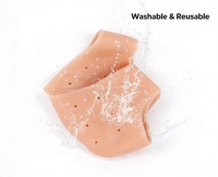 Protections de talon en silicone respirantes, couvre-talons, protection de la semelle, anti-fissures, anti-abrasion, coussinets pour les pieds pour hommes et femmes.