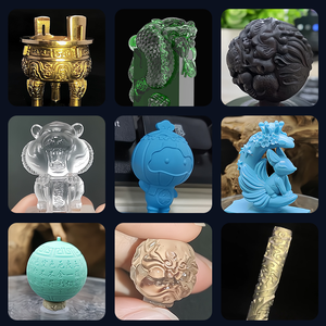 FK30 CNC عالي الدقة جواهري مجوهرات نحت آلة الحفر للمعادن الذهب الفضة اليشم العقيق - Product Image 4