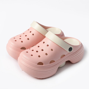 Zuecos de EVA para <span class=keywords><strong>Mujer</strong></span>, Transpirables, con <span class=keywords><strong>Plataforma</strong></span> para Aumentar la Altura, Antideslizantes, Resistentes al Desgaste, Zapatos Casuales para Jardín y Exteriores - Product Image 2