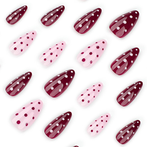 <span class=keywords><strong>Linda</strong></span>, superventas, uñas portátiles de lunares rojos, Comercio Exterior transfronterizo, pieza de uñas Portátil de Arte de uñas superventas - Product Image 6